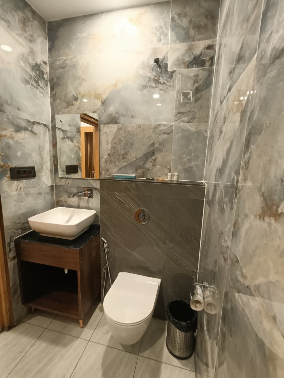 Deluxe bathroom, detail